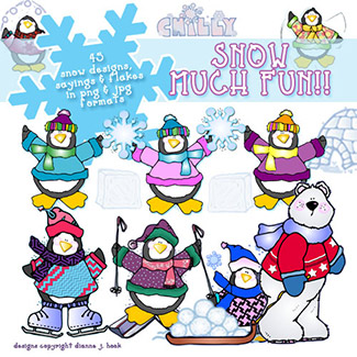 Snow Much Fun Clip Art Download