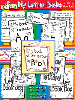 My Letter Books - Alphabet Learning Pre-K Printable Workbooks
