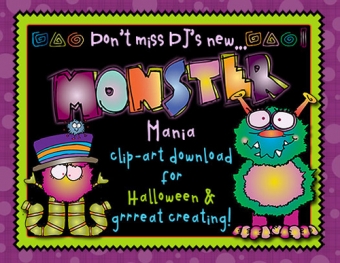 Monster Mania Clip Art Download