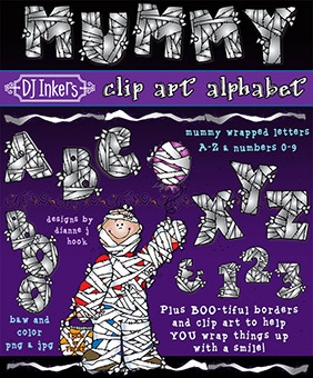 Mummy Clip Art Alphabet Download