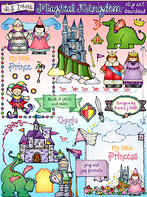 Magical Kingdom Clip Art Download