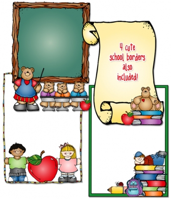 Study Buddies - School Classroom Clip Art Download