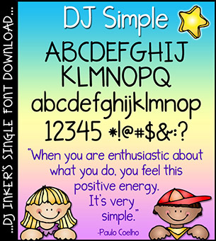 DJ Simple Font Download