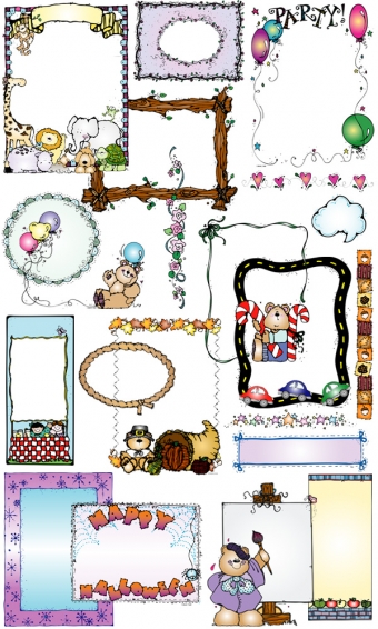 Borders Clip Art Collection Download