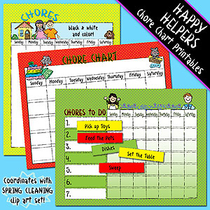 Chalk Kids Printable Chore Charts Printable Download