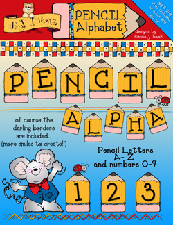 Pencil Clip Art Alphabet Download