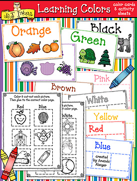 Learning Colors Activity Download