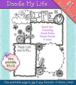 Doodle My Life Printable Download