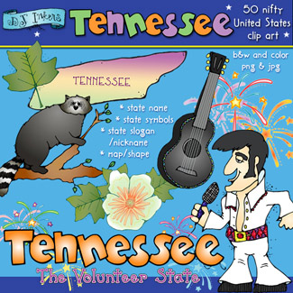 Tennessee USA Clip Art Download