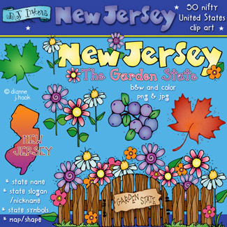New Jersey USA Clip Art Download