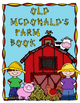 Farm Animals and Kids Clip Art Download