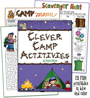 Clever Camp Activities Printables Download