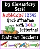 DJ Elementary Serif Font Download