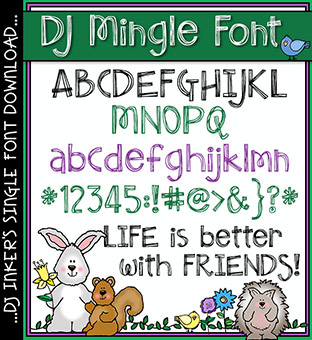 DJ Mingle Font Download