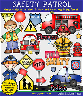 Safety Patrol - First Responders Clip Art Download