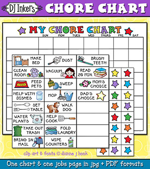 My Chore Chart Printable Download