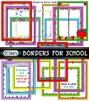 Borders For School Clip Art Download