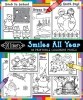 Cute printable coloring pages for kids and smiles all year by DJ Inkers