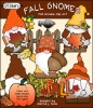 Cute clip art gnomes for fall harvest and autumn smiles by DJ Inkers