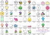 Spring Text Blocks - Clip Art Borders, Notes and Labels