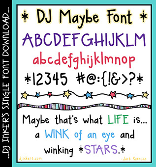 DJ Maybe Font Download