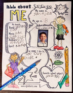 All About Me Printable for Back to School