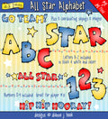 All Star Clip Art Alphabet Download