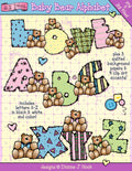 Baby Bear Alphabet Clip Art Download