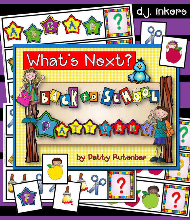 Back to School Patterns Activity Download