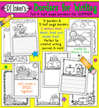 Summer Borders for Writing Download