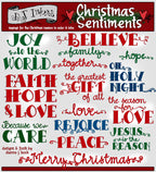 Christmas sayings and sentiments clip art for the holidays by DJ Inkers