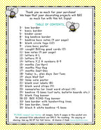 Bee Classroom Kit and Printable Decorations Download