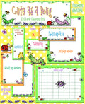 Cute as a Bug Classroom Theme Borders & Printables