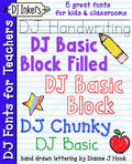 DJ Fonts For Teachers Download