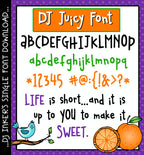 Make your lettering stand-out with this fun font by DJ Inkers