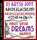 DJ Artsy Font Download