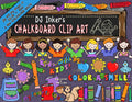 Chalk & Crayon Kids Clip Art Download