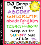 DJ Summertime Fonts Collection - 3 Fonts for Summer