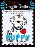Puppy Dog Clip Art Single Smiles Image