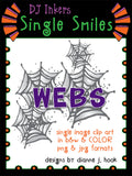 Webs Clip Art - Spider Webs Single Smiles Image Download