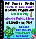 Bold, Cute Font by DJ Inkers Super Smile Lettering