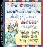 DJ Spangled Font Download