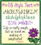 DJ Cursive Fonts Collection Download