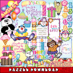 Dazzle Daze Clip Art Collection - 12 Month Bundle