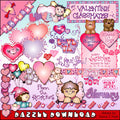 February Dazzle - Valentine Clip Art Download