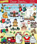 Dear Santa Christmas Smiles Clip Art Download