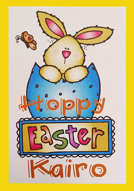 Hoppy Easter Bunny Clip Art Mini Set
