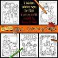 Fall Coloring Pages Printable Download