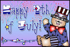Happy 4th of July clip art by DJ Inkers