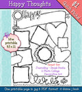 Happy Thoughts Printable Download